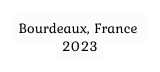 Bourdeaux France 2023